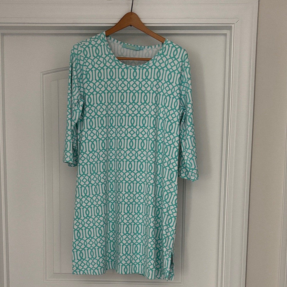 Anthony’s Resort UPF 50+ Geometric Dress Size L